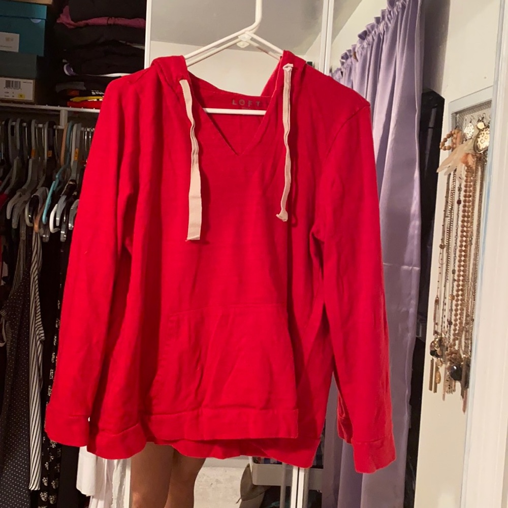ECU. Red hoodie